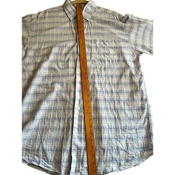 Resistol Light Blue Long Sleeve Button Up Shirt Medium - Picture 6 of 7